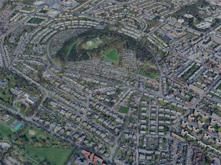 Dundee City, UK (2025) 3D Model