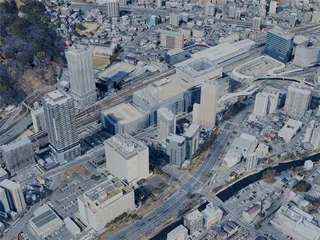 Kumamoto City, Japan (2025) 3D Model