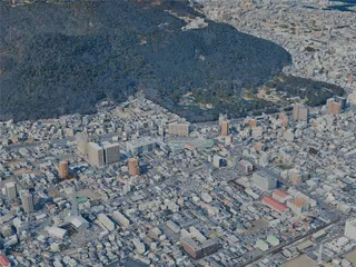 Takamatsu City, Japan (2025) 3D Model