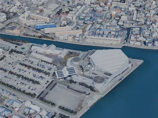 Tokushima City, Japan (2025) 3D Model