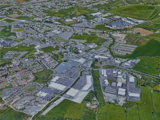Tralee City, Ireland (2023) 3D Model