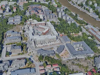 Turku City, Finland (2023) 3D Model