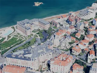 Biarritz City, France (2024) 3D Model