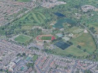 Blackpool City, UK (2025) 3D Model