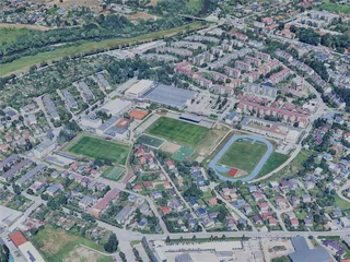 Debica City, Poland (2024) 3D Model