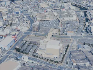 Fukuyama City, Japan (2025) 3D Model