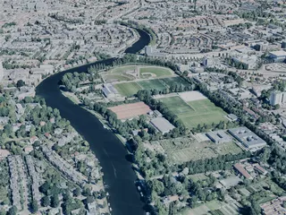Haarlem City, Netherlands (2024) 3D Model
