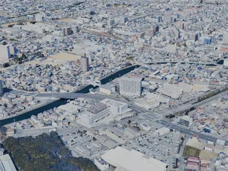 Himeji City, Japan (2025) 3D Model