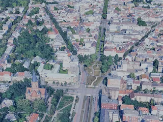 Karlsruhe City, Germany (2025) 3D Model