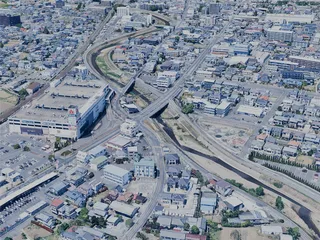 Matsumoto City, Japan (2025) 3D Model