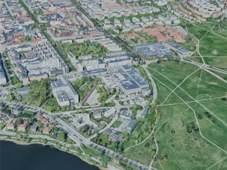 Stockholm City, Sweden (2024) 3D Model