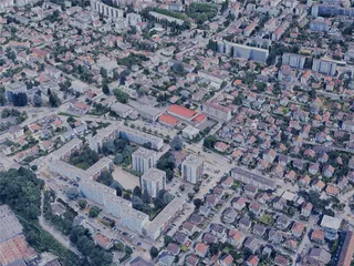 Annecy City, France (2025) 3D Model preview
