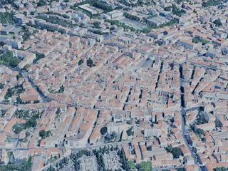 Beziers City, France (2025) 3D Model preview