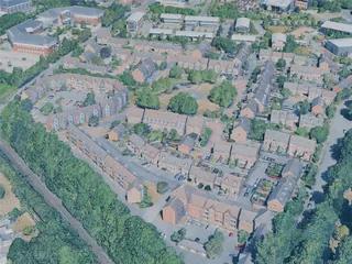 Coventry City, UK (2025) 3D Model preview