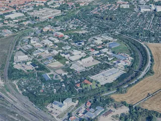 Erfurt City, Germany (2025) 3D Model preview