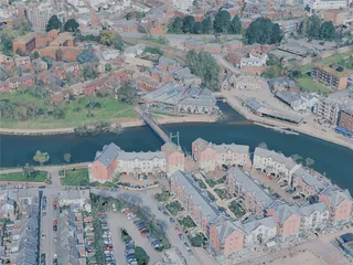 Exeter City, UK (2025) 3D Model preview