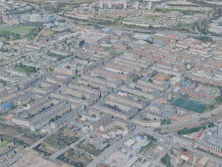 Glasgow City, UK (2025) 3D Model preview