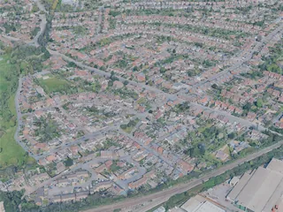 Gloucester City, UK (2025) 3D Model preview