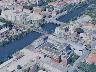 Graz City, Austria (2025) 3D Model preview