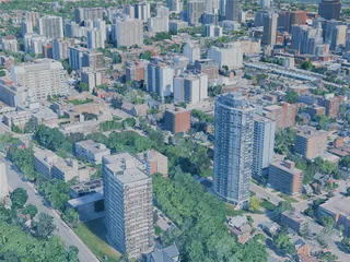 Hamilton City, Canada (2025) 3D Model preview