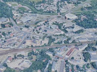 Lublin City, Poland (2025) 3D Model preview