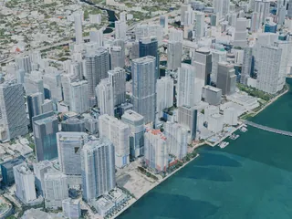 Miami City, USA (2025) 3D Model preview