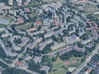 Rzeszow City, Poland (2025) 3D Model preview