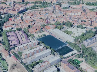 Valladolid City, Spain (2025) 3D Model preview