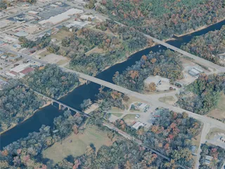 Fayetteville City, USA (2025) 3D Model preview