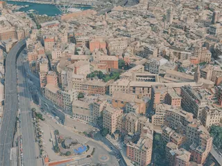 Genoa City, Italy (2025) 3D Model preview