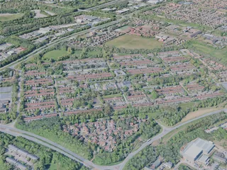Milton Keynes City, UK (2025) 3D Model preview