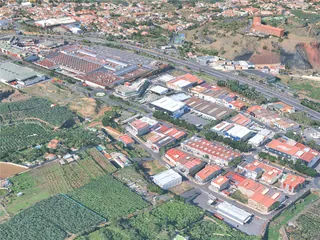 Puerto de la Cruz City, Spain (2025) 3D Model preview