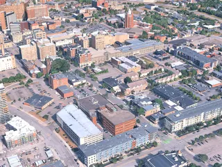 Rochester City, USA (2025) 3D Model preview