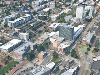 Tacoma City, USA (2025) 3D Model preview