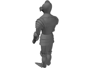 Knight Armor 3D Model