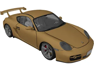 Porsche Cayman S 3D Model