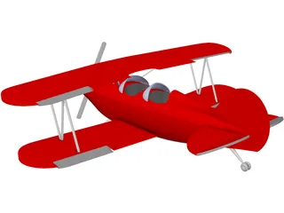 SPAD S.XIII Biplane 3D Model