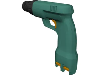 Cordless Drill 3D Model