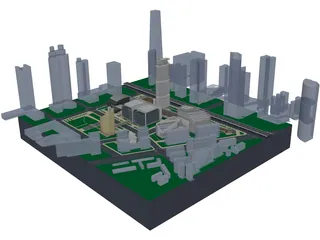 City Centre 3D Model