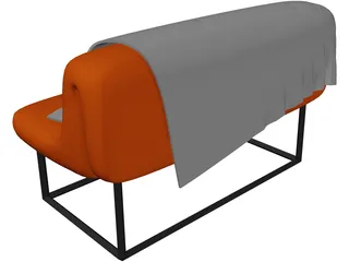 Sofa Bed 3D Model