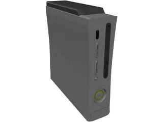 XBox 360 Console 3D Model