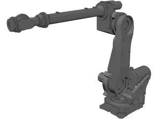 Fanuc R-2000iB125L Robot Arm 3D Model