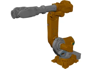 ABB IRB6640 Robot 3D Model