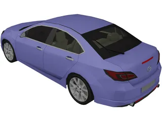 Mazda 6 (2008) 3D Model