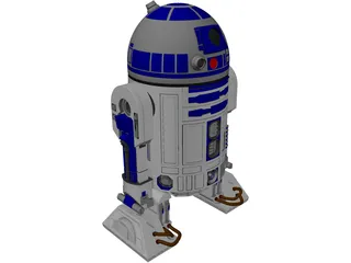 Star Wars R2D2 3D Model