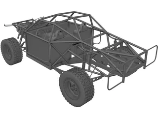 Champ Truck Chassis 3D Model