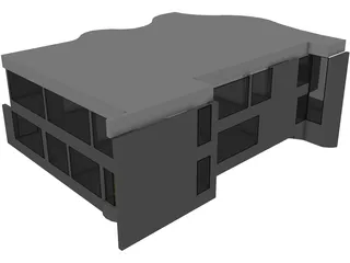 Hamilton House 3D Model