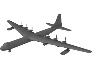 B-36 Peacemaker 3D Model