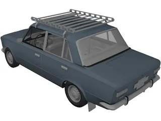 VAZ 21012 3D Model