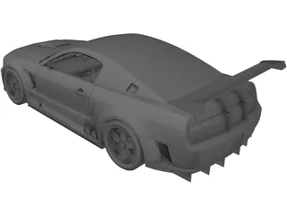 Ford Mustang GT-R Concept 3D Model